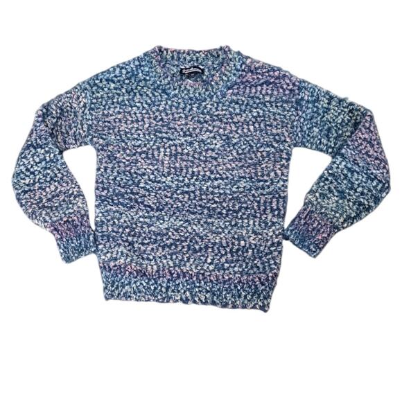 NWT Freshman Girls  Blue Girls Pullover Kids Popcorn Long Sleeve Sweater Small 7 - Picture 2 of 7